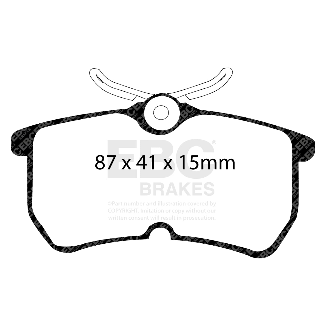 Plaquettes EBC Bluestuff B DP51218B