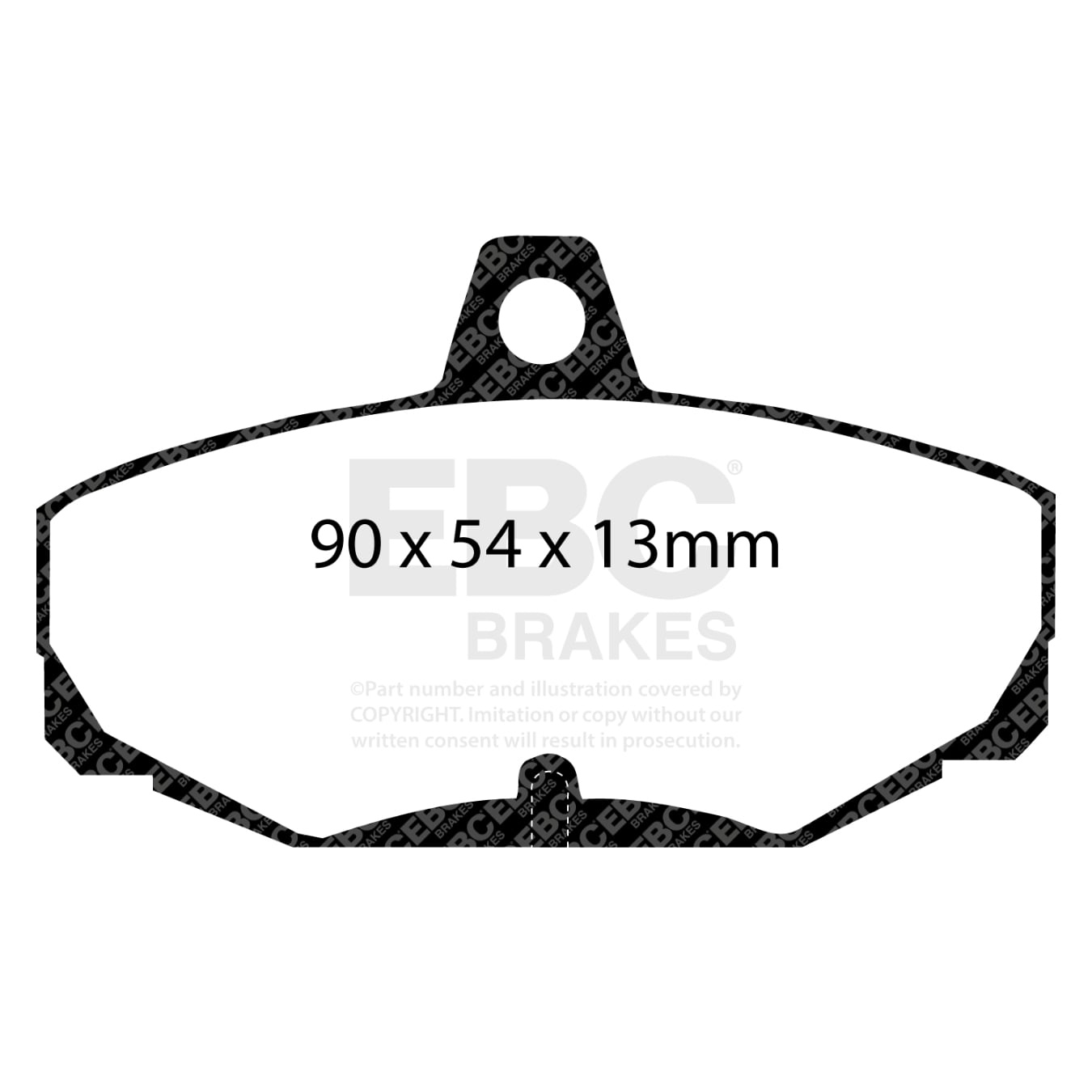 Plaquettes EBC Bluestuff B DP5617B