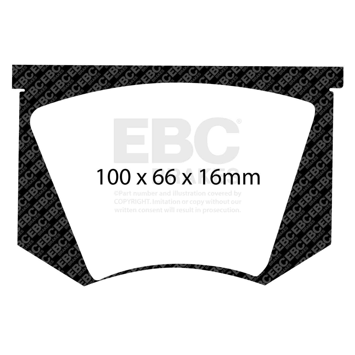 Plaquettes EBC Bluestuff NDX DP5100NDX