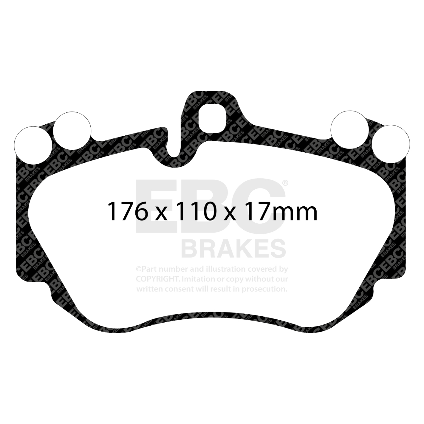 Plaquettes EBC Bluestuff NDX DP51905NDX