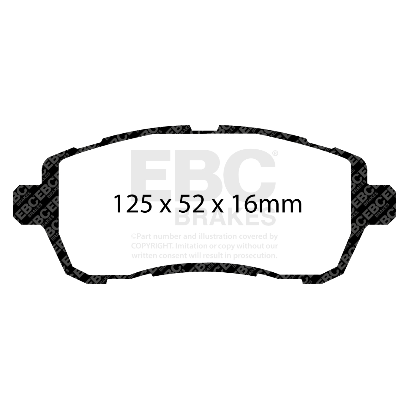 Plaquettes EBC Bluestuff NDX DP52002NDX