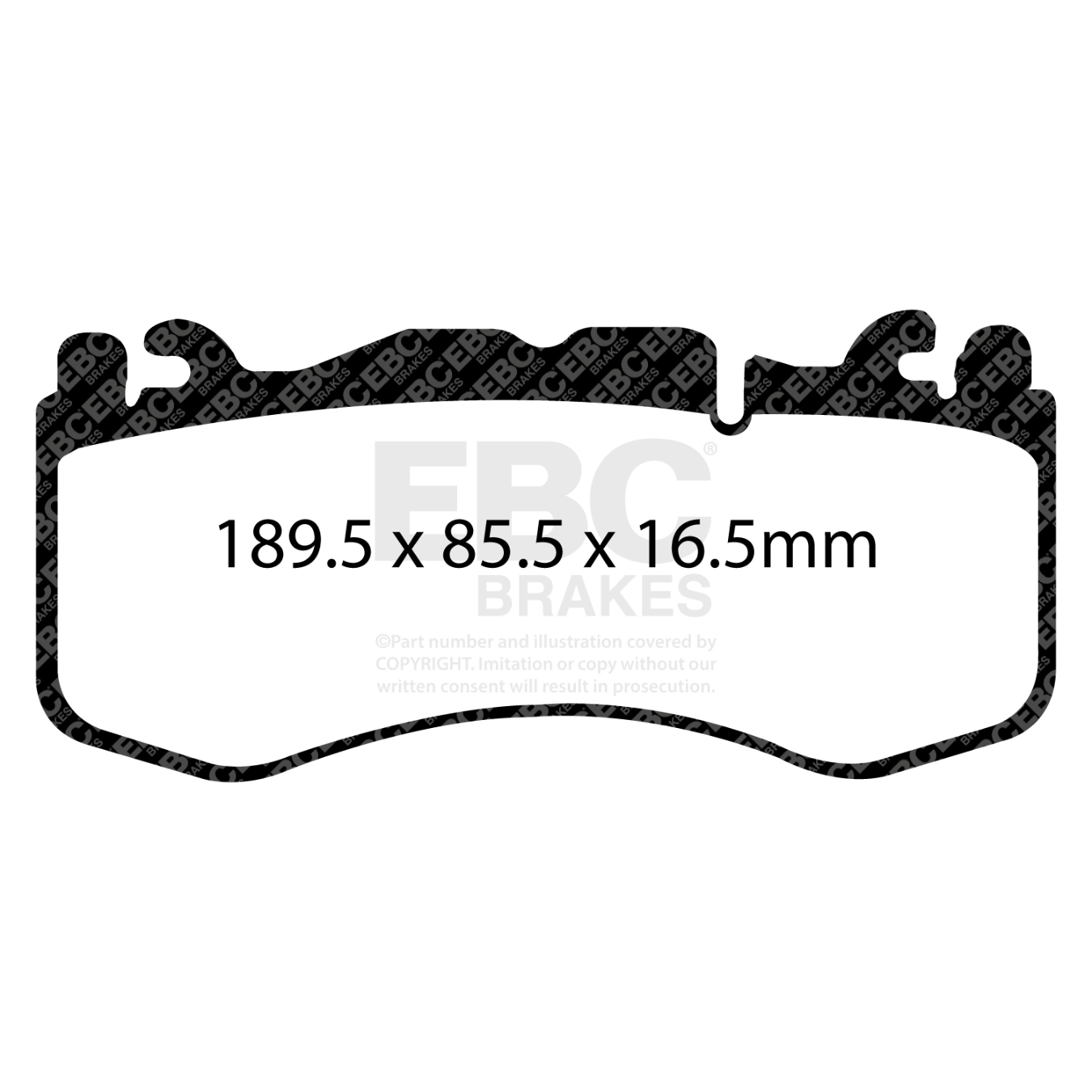 Plaquettes EBC Bluestuff NDX DP52174NDX