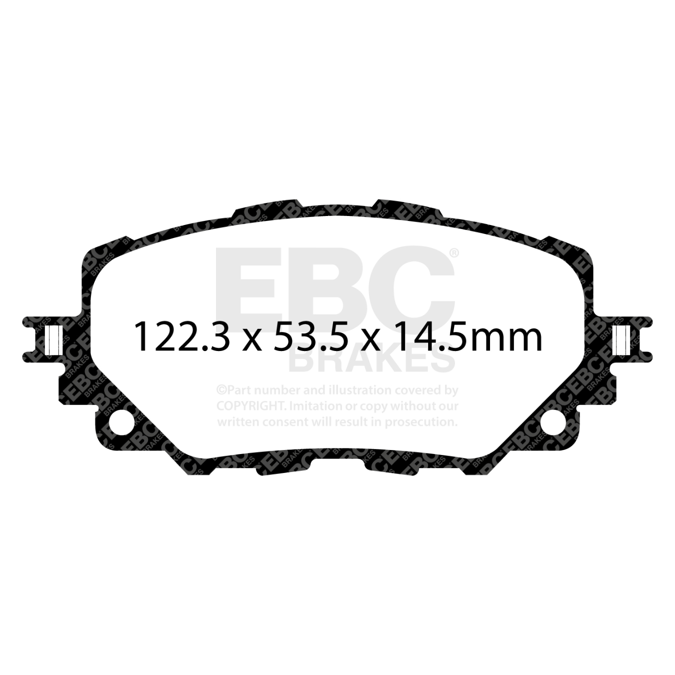 Plaquettes EBC Bluestuff NDX DP52263NDX