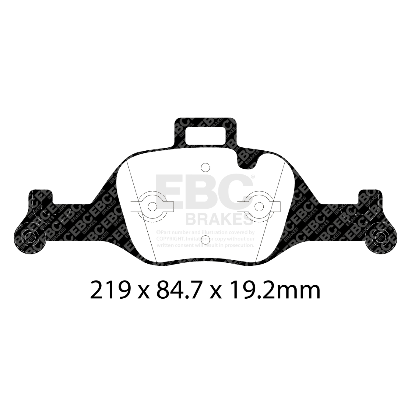 Plaquettes EBC Bluestuff NDX DP52289NDX
