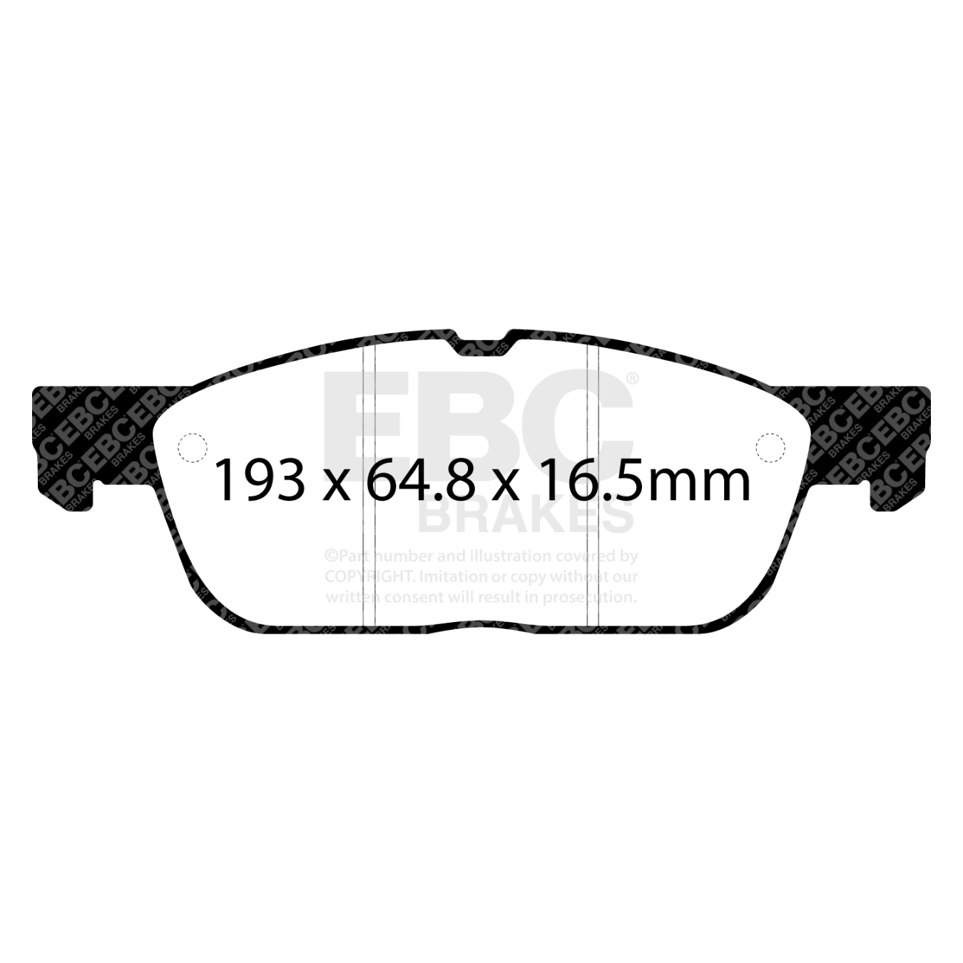 Plaquettes EBC Bluestuff NDX DP52383NDX