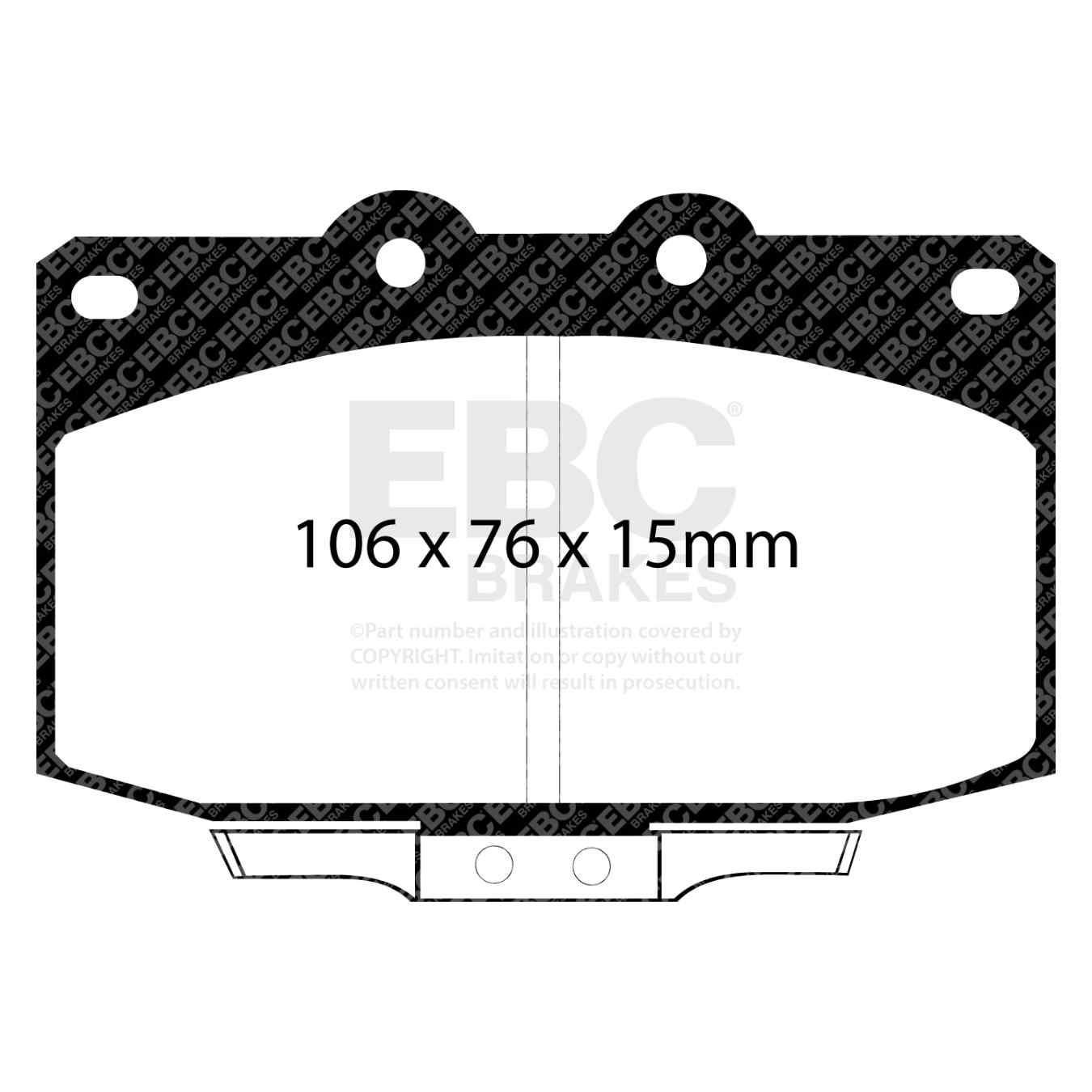 Plaquettes EBC Bluestuff NDX DP5763NDX