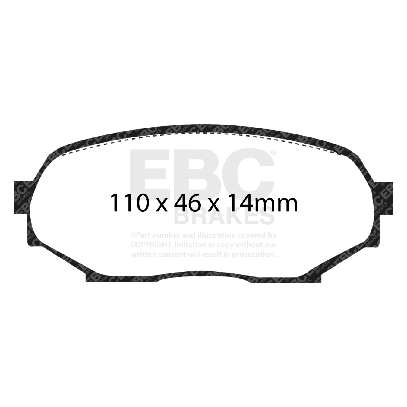 Plaquettes EBC Bluestuff NDX DP5802NDX