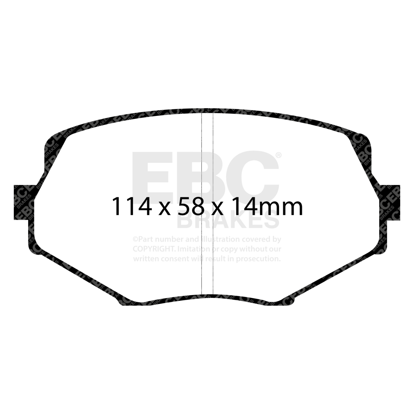 Plaquettes EBC Greenstuff DP21002