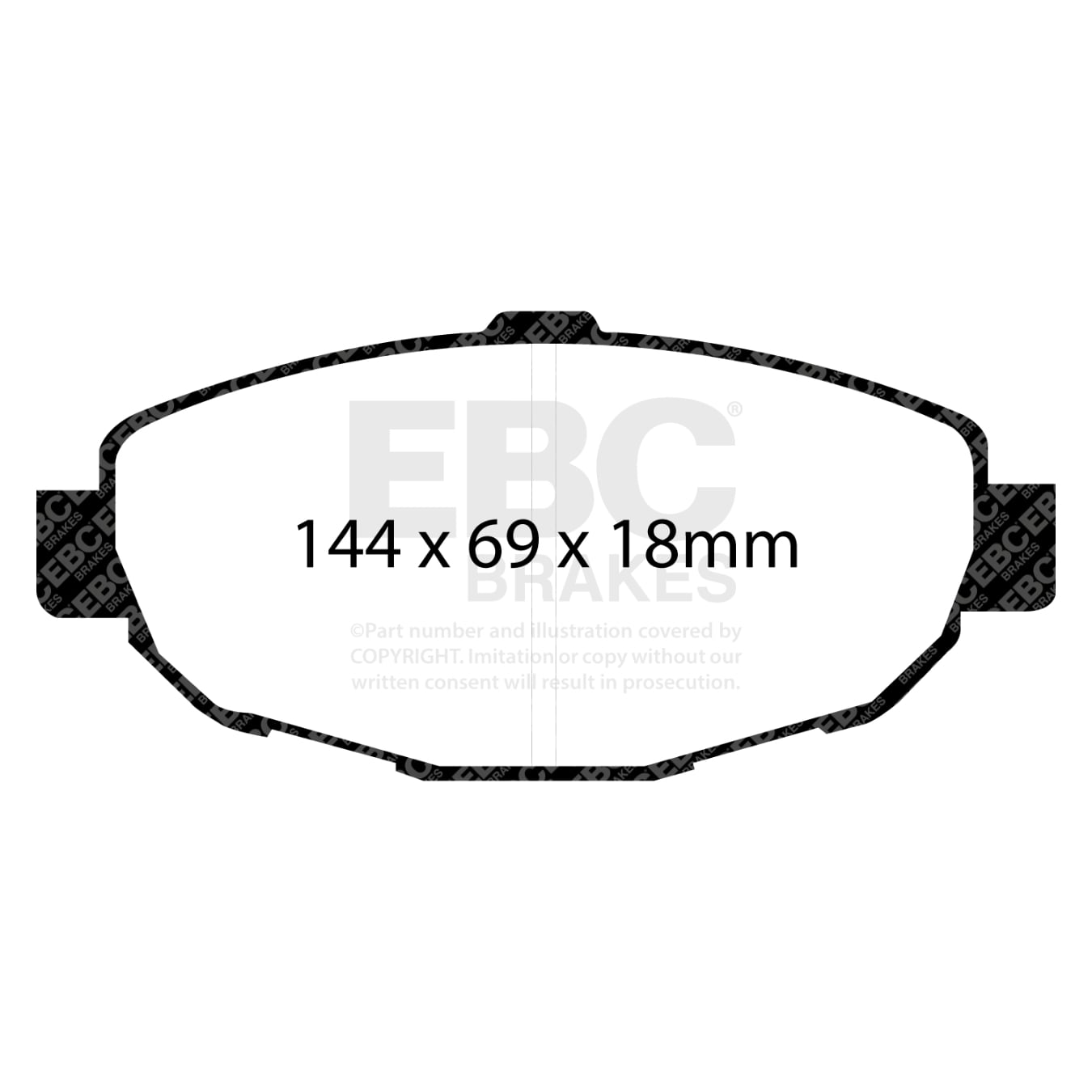 Plaquettes EBC Greenstuff DP21007