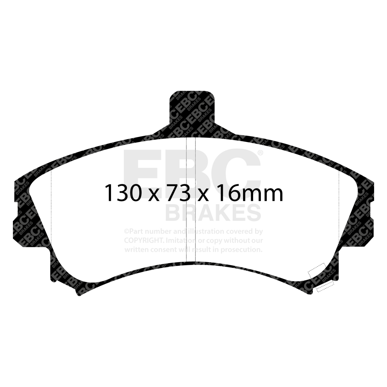 Plaquettes EBC Greenstuff DP21045