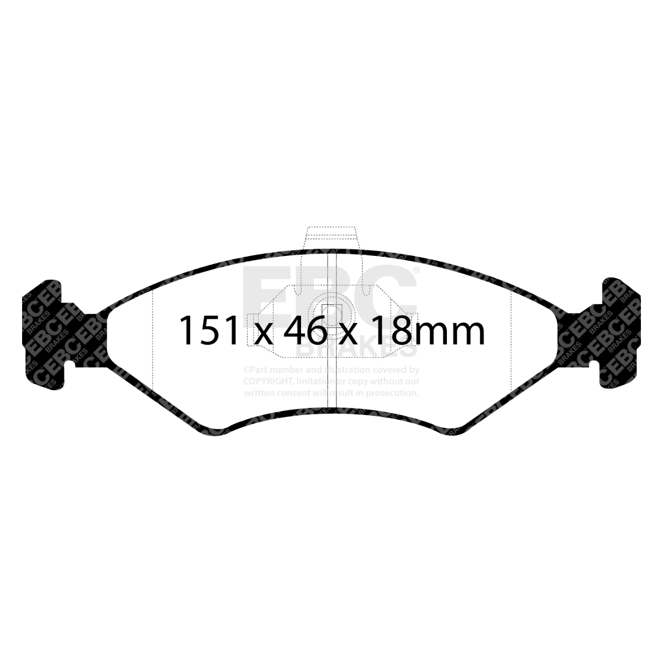 Plaquettes EBC Greenstuff DP21051