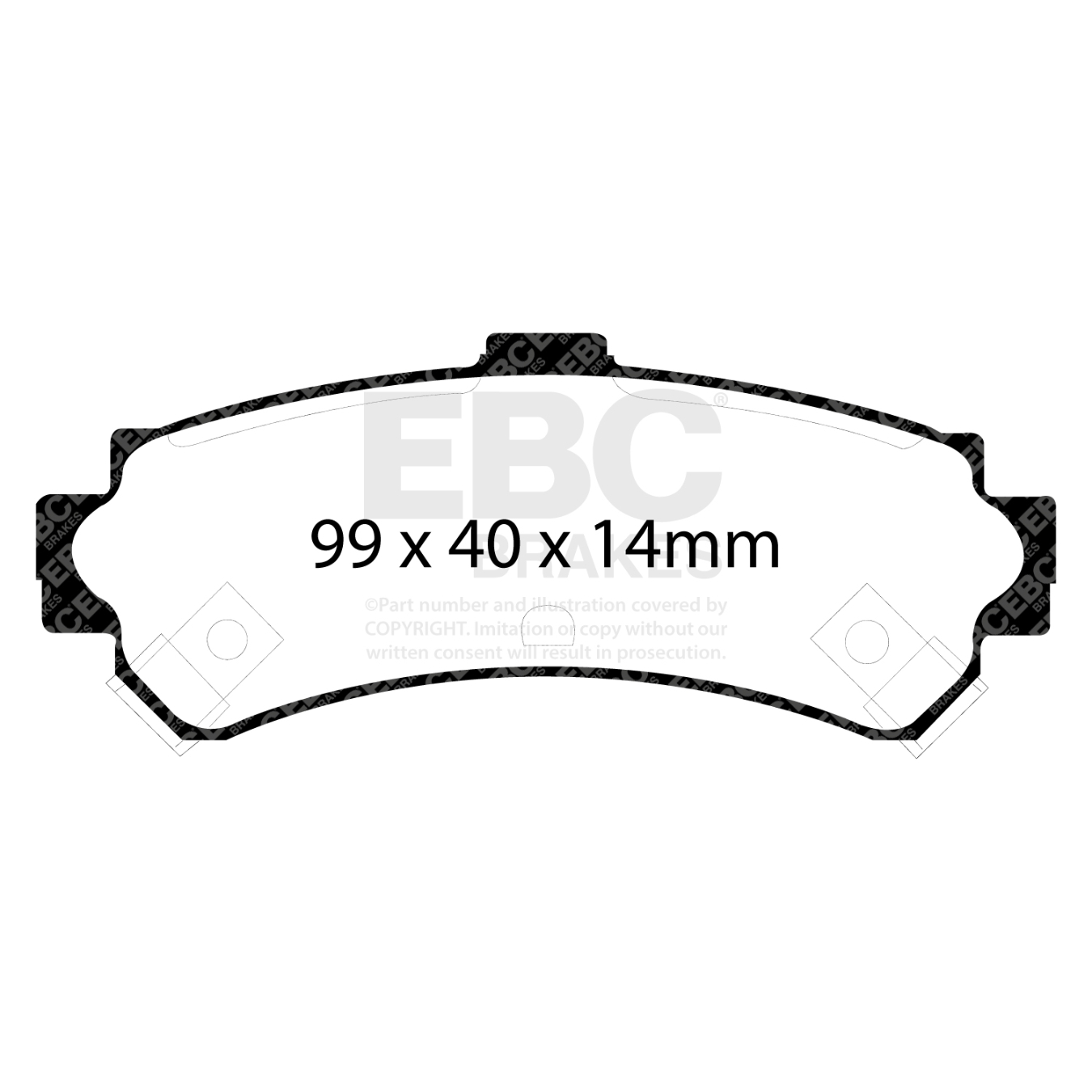 Plaquettes EBC Greenstuff DP21067