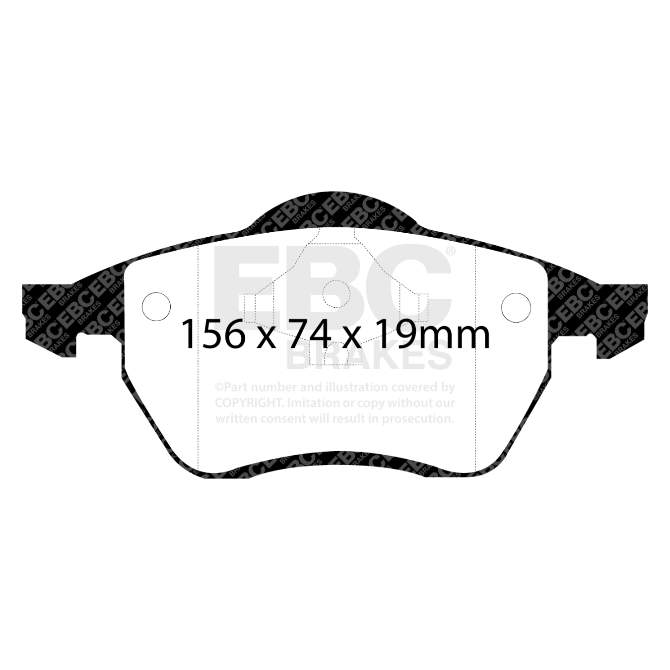 Plaquettes EBC Greenstuff DP21074