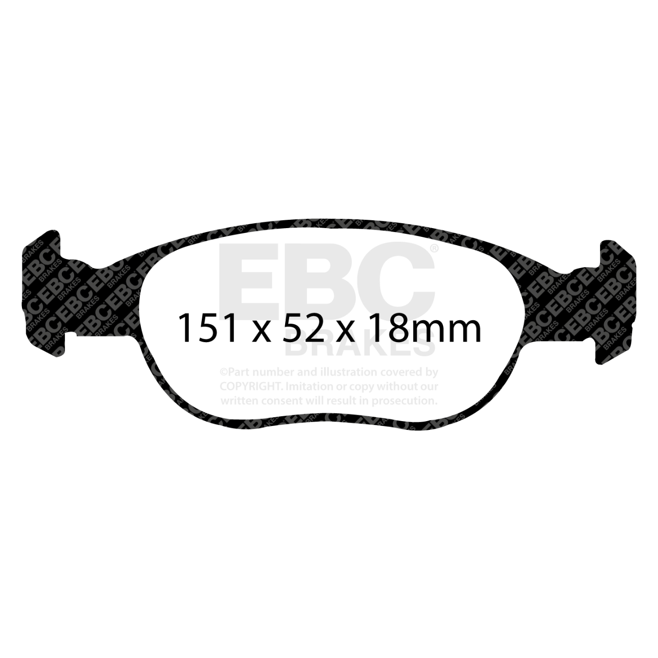 Plaquettes EBC Greenstuff DP21141