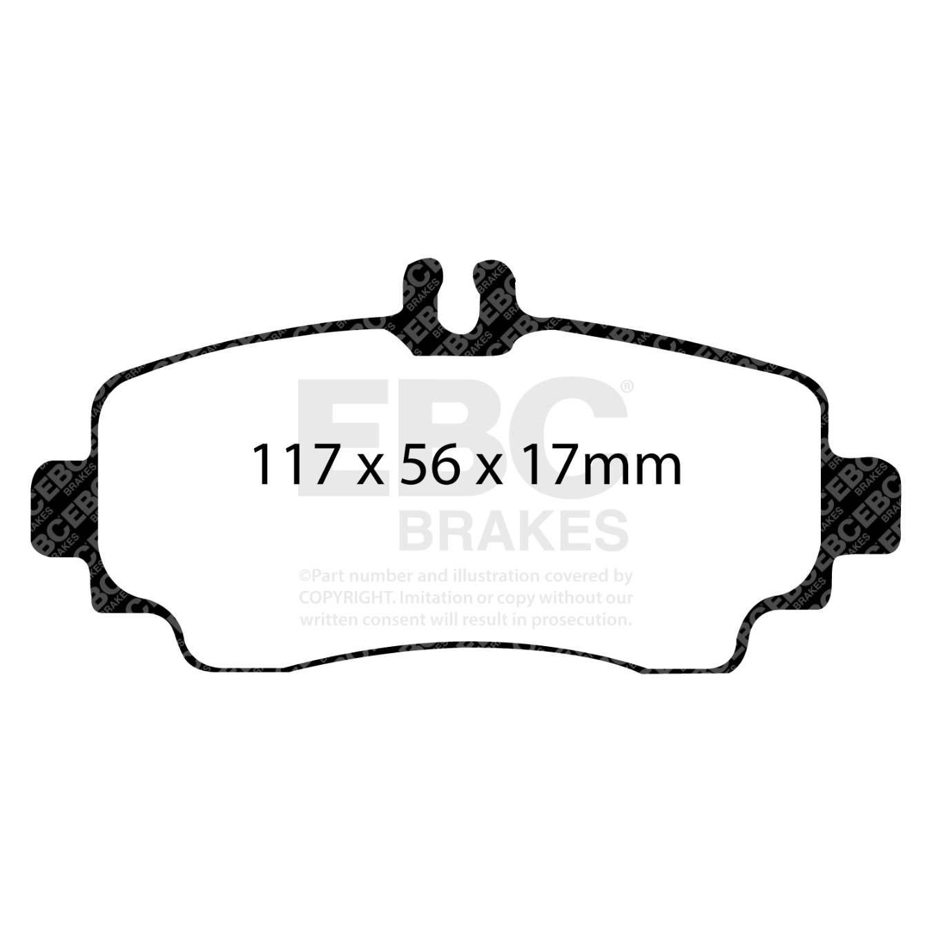 Plaquettes EBC Greenstuff DP21170