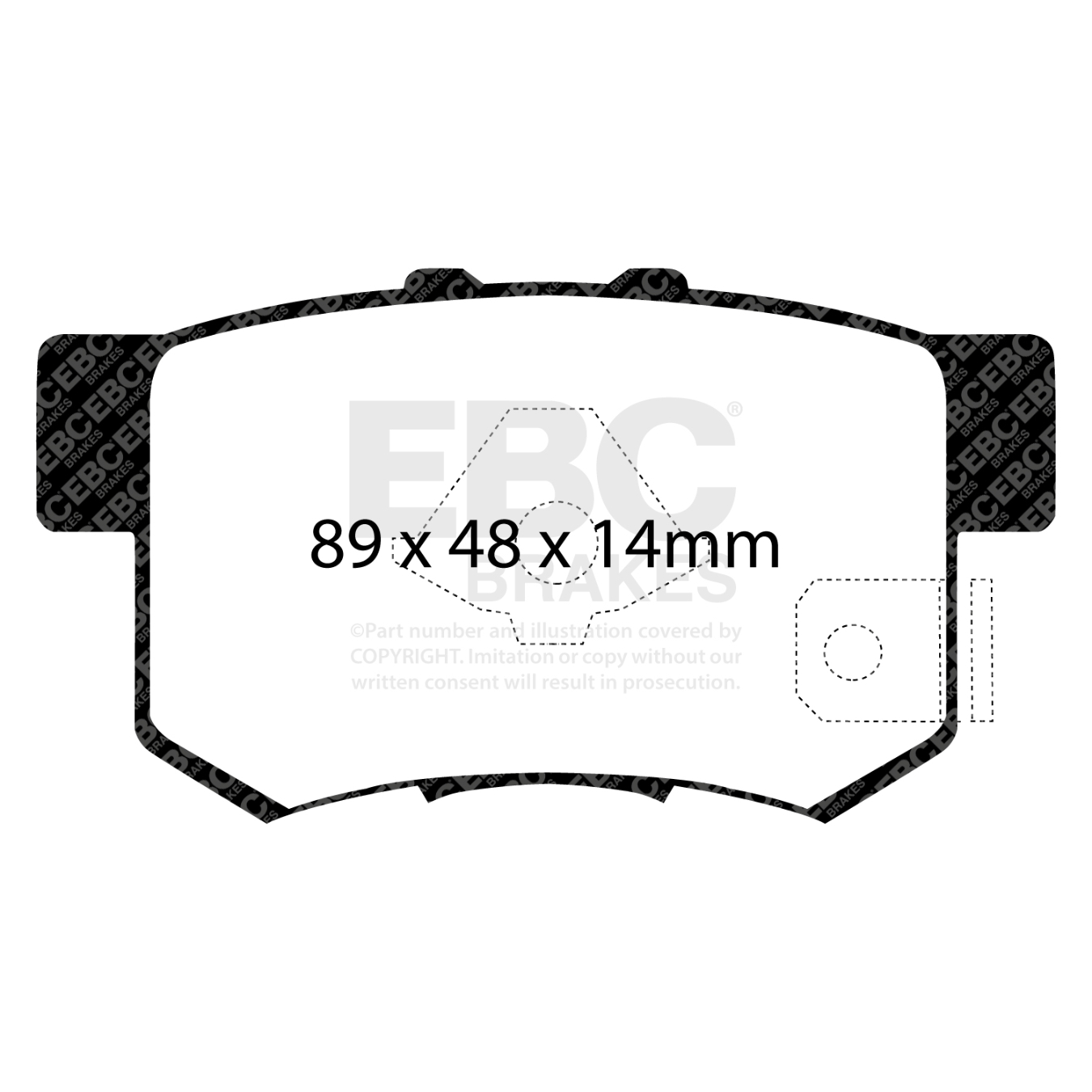 Plaquettes EBC Greenstuff DP21193
