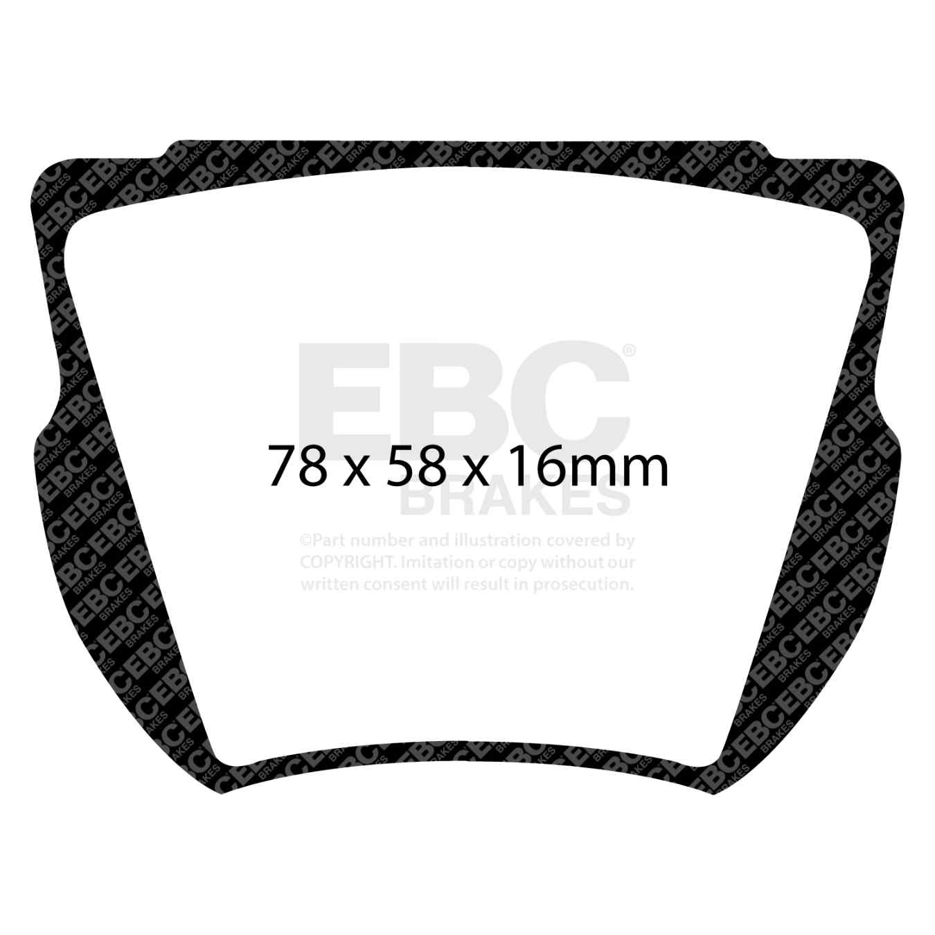 Plaquettes EBC Greenstuff DP2134