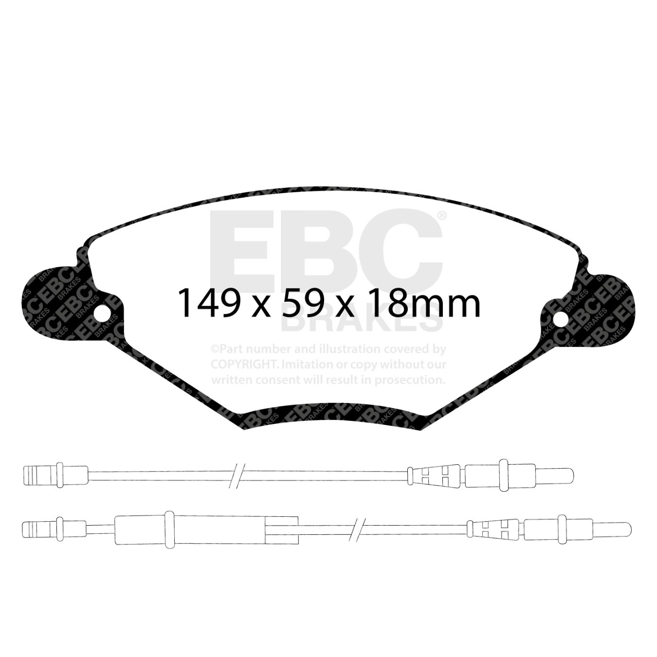 Plaquettes EBC Greenstuff DP21371