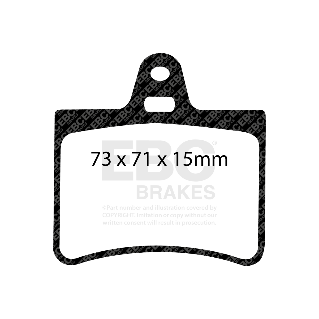 Plaquettes EBC Greenstuff DP21373
