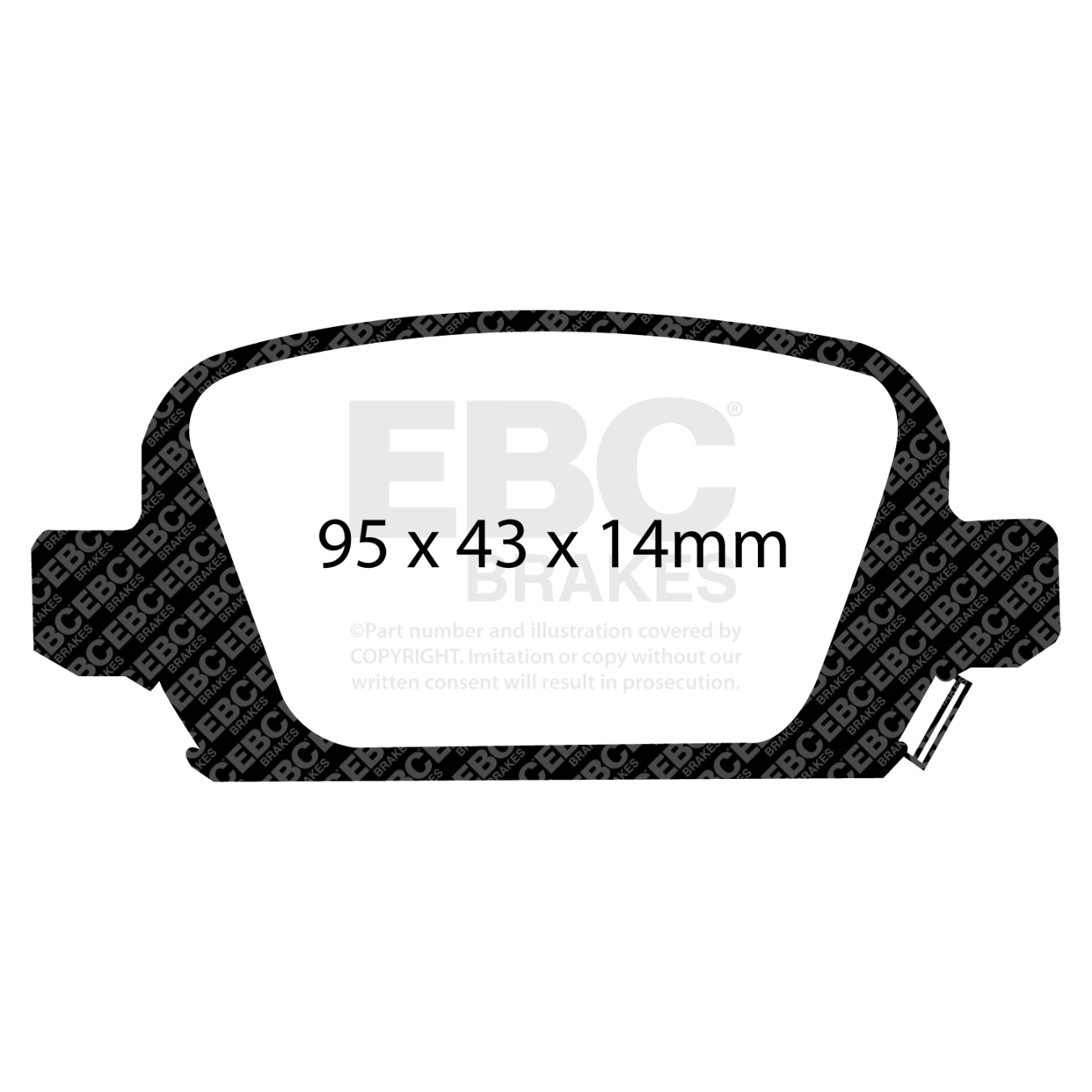 Plaquettes EBC Greenstuff DP21410
