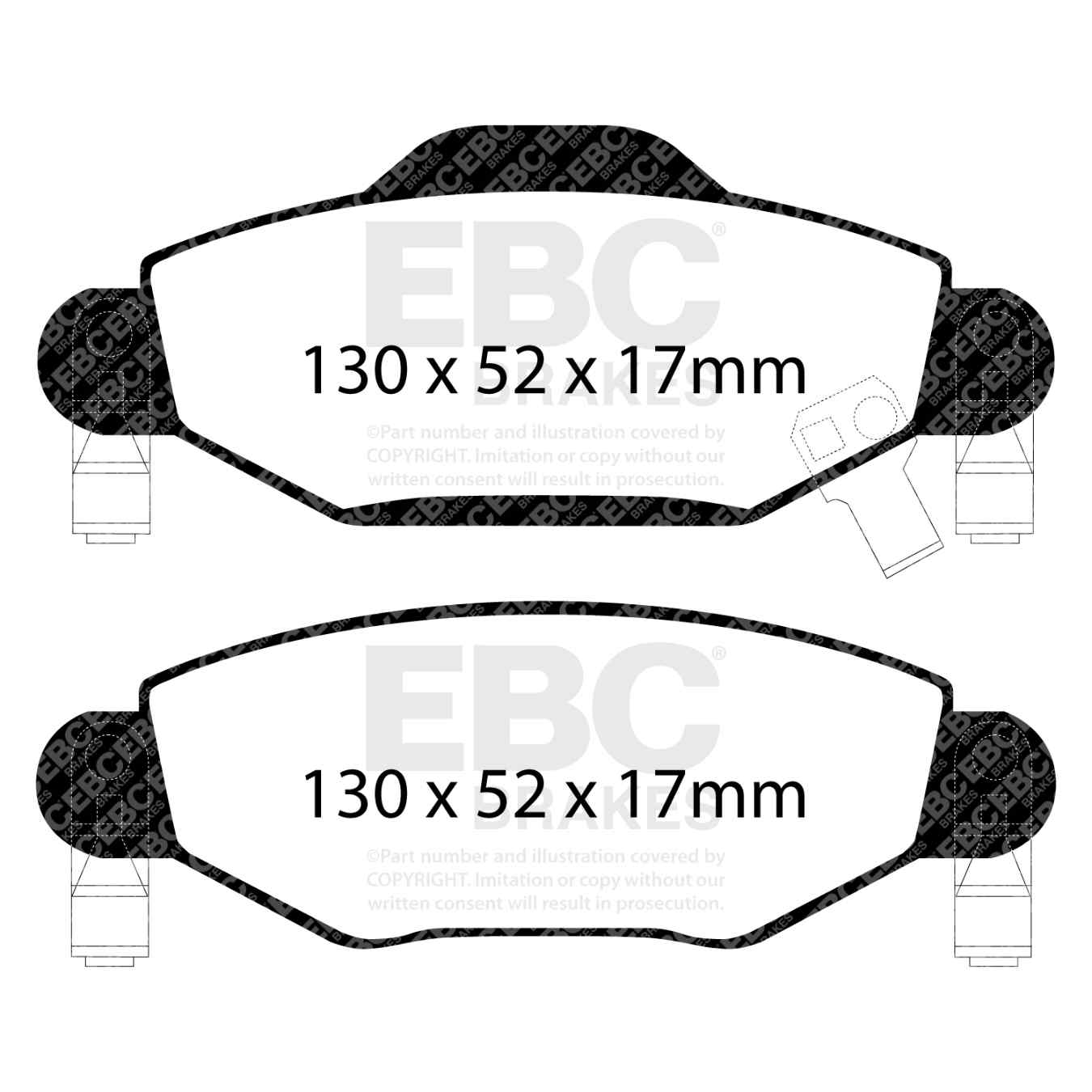 Plaquettes EBC Greenstuff DP21446
