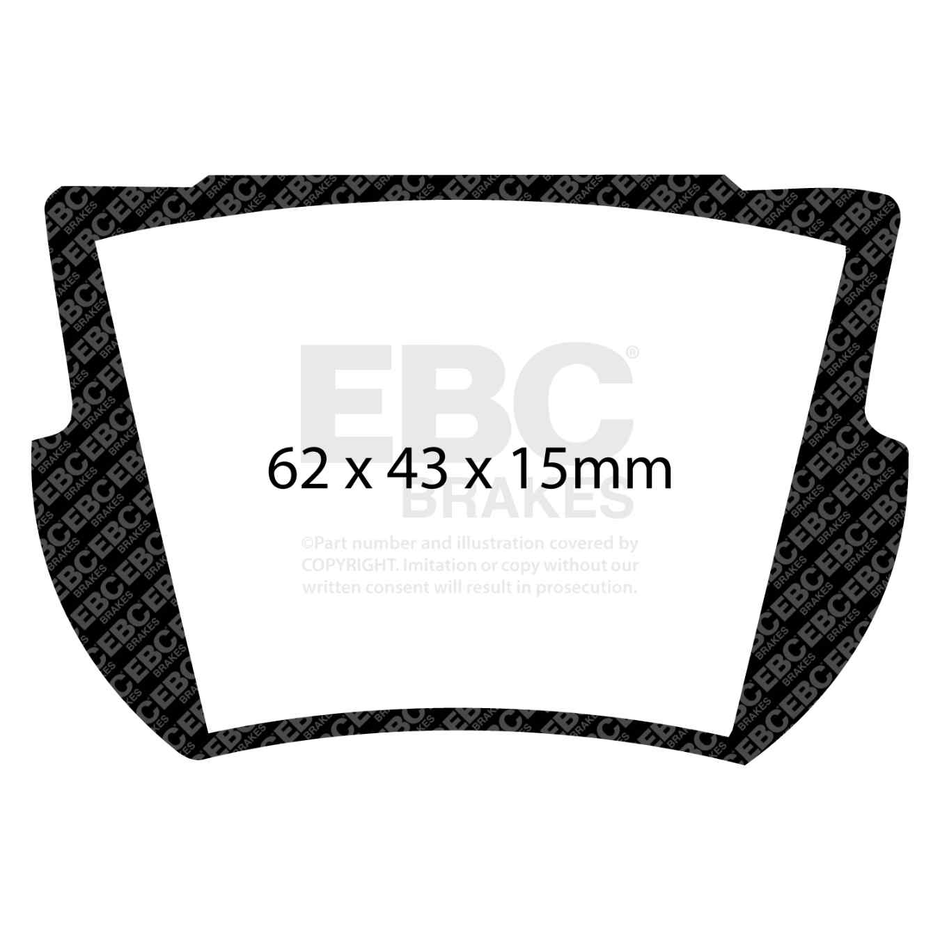 Plaquettes EBC Greenstuff DP2145