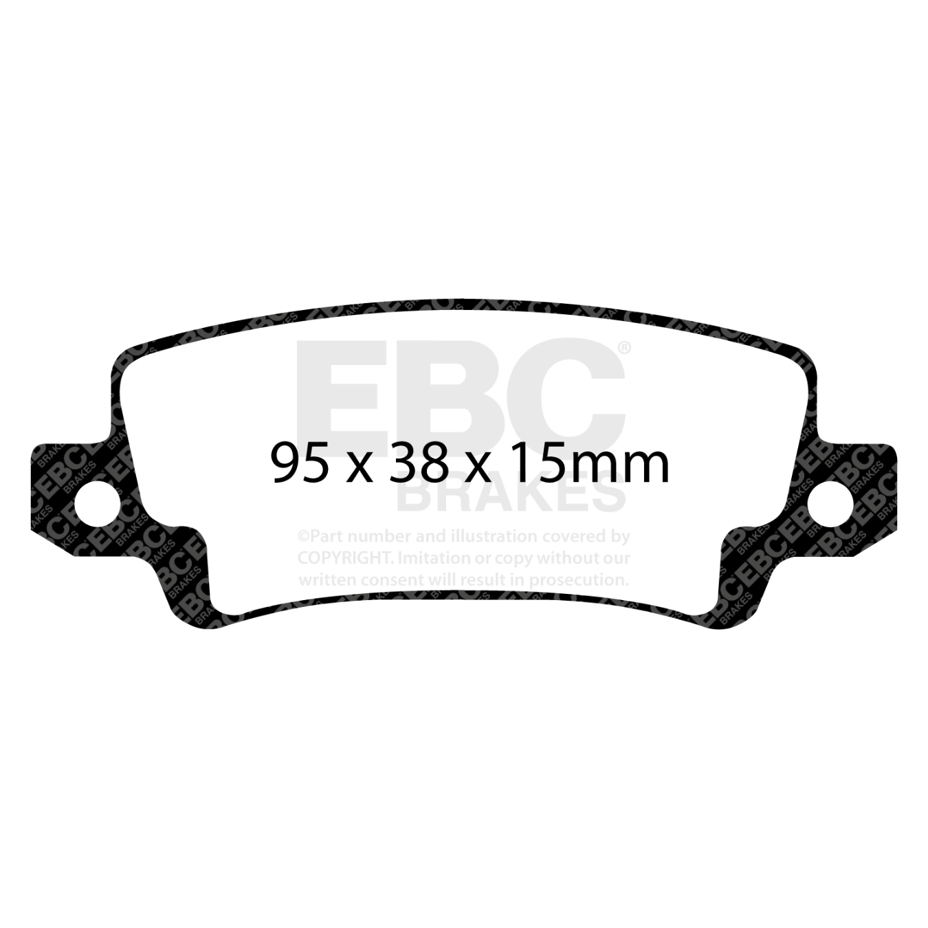 Plaquettes EBC Greenstuff DP21458