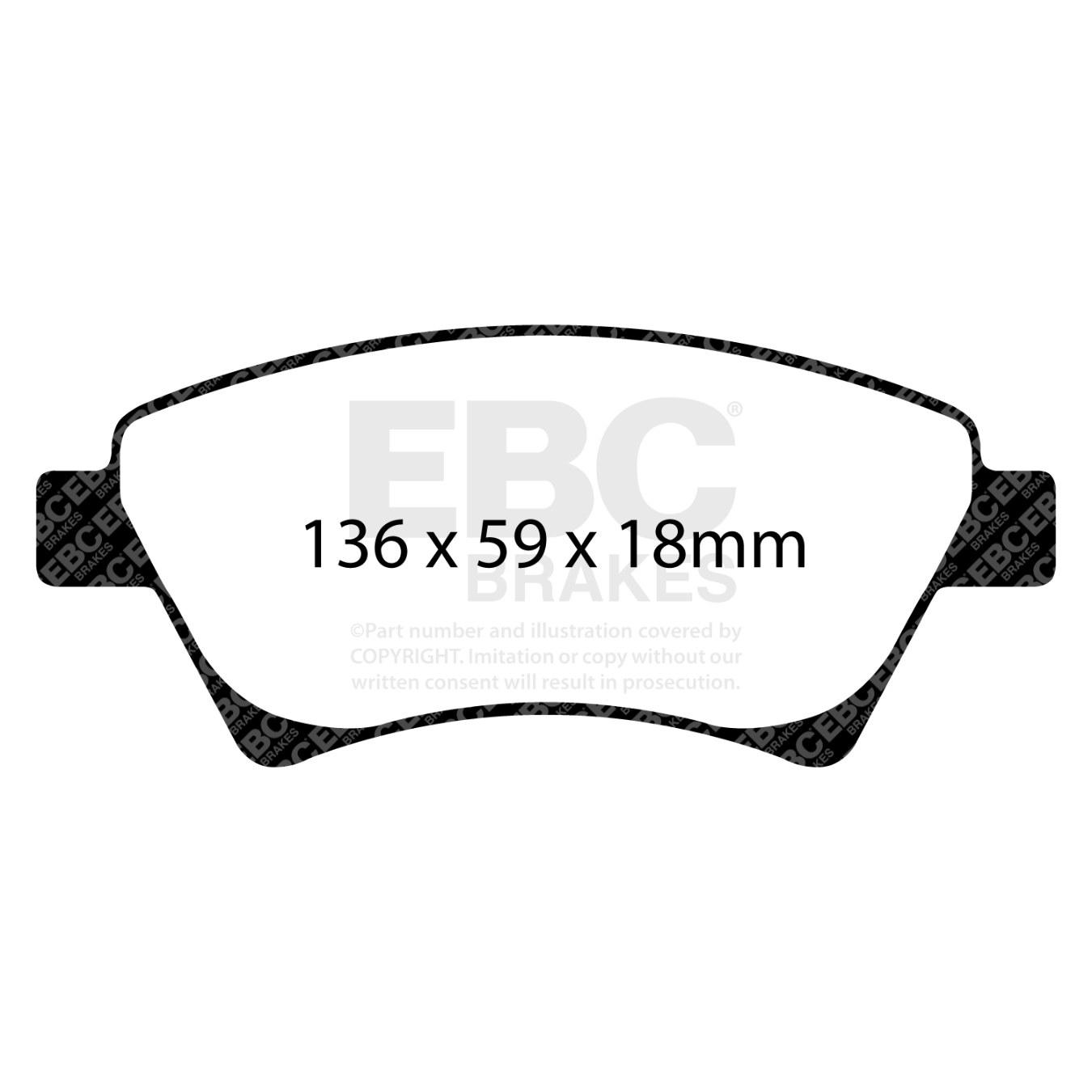 Plaquettes EBC Greenstuff DP21468