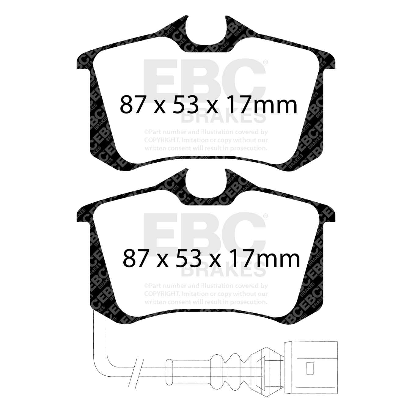 Plaquettes EBC Greenstuff DP21497