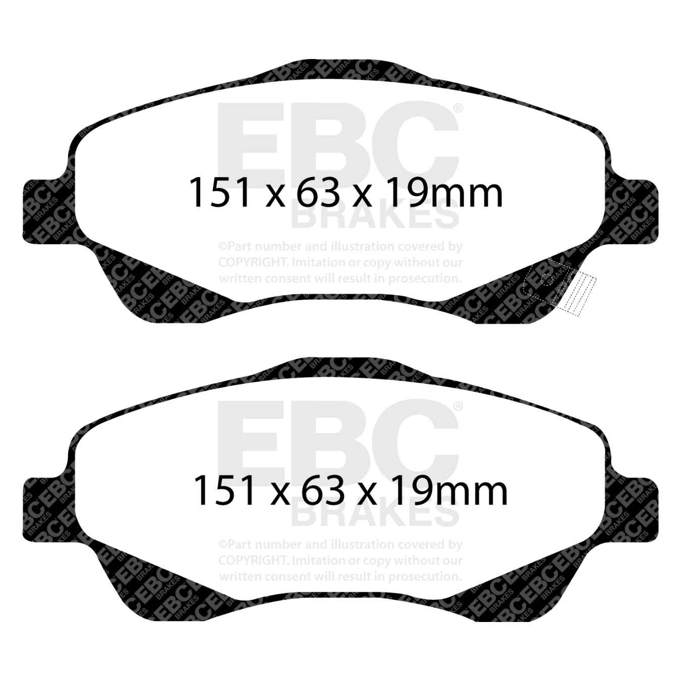 Plaquettes EBC Greenstuff DP21499