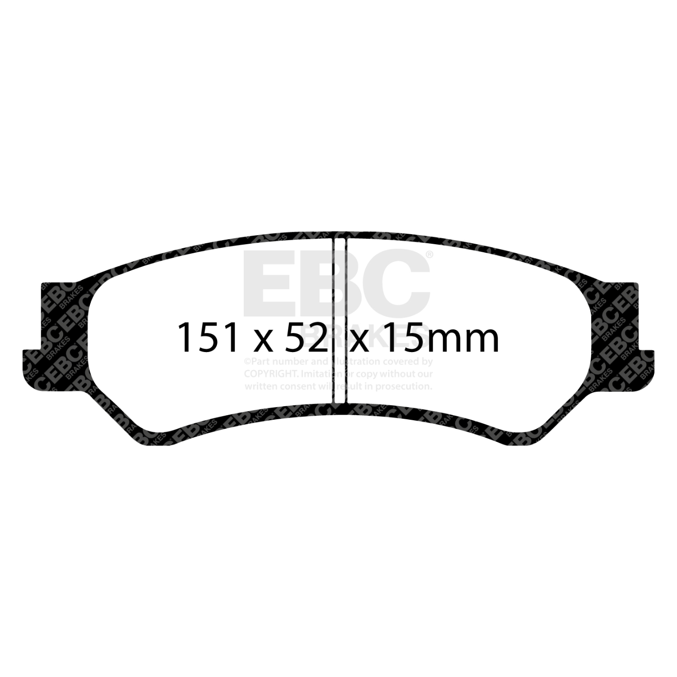 Plaquettes EBC Greenstuff DP21500