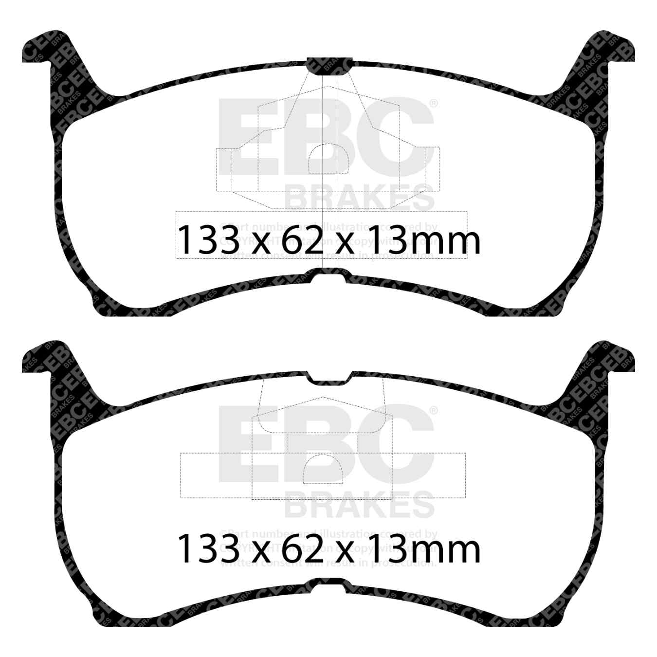 Plaquettes EBC Greenstuff DP21503