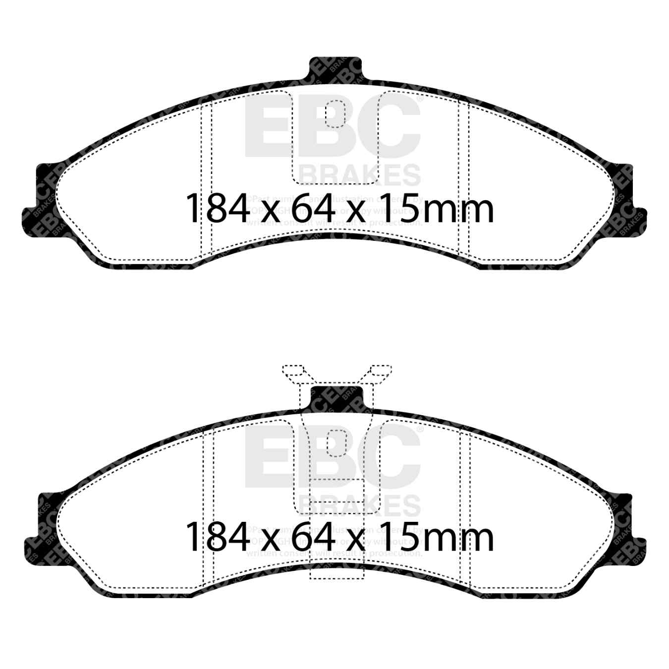 Plaquettes EBC Greenstuff DP21505