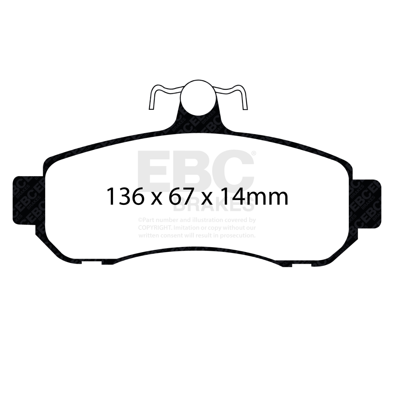 Plaquettes EBC Greenstuff DP21509