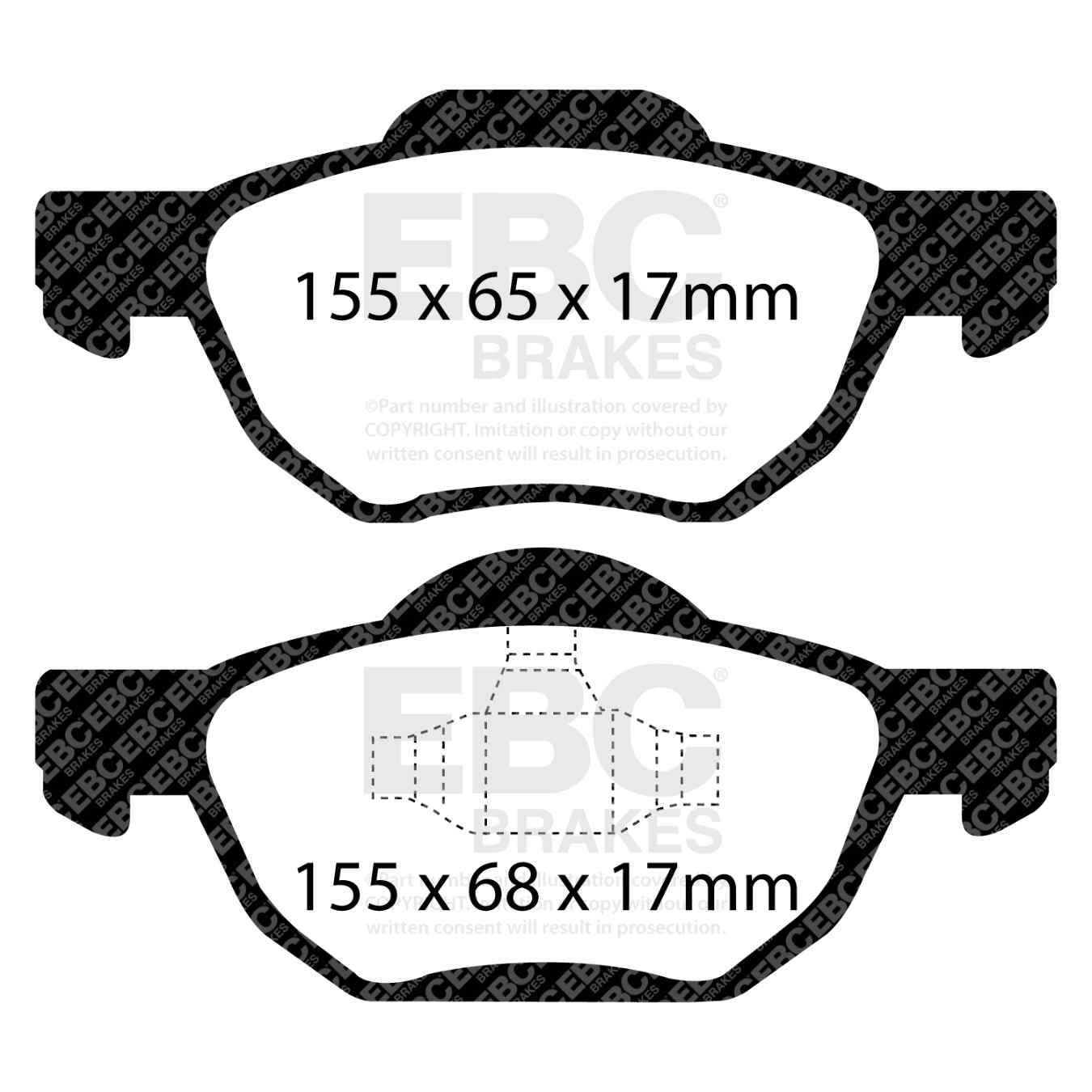 Plaquettes EBC Greenstuff DP21525