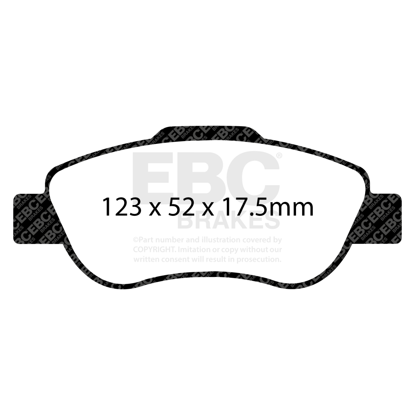 Plaquettes EBC Greenstuff DP21573