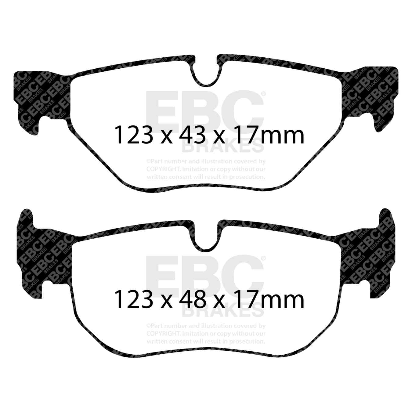Plaquettes EBC Greenstuff DP21577