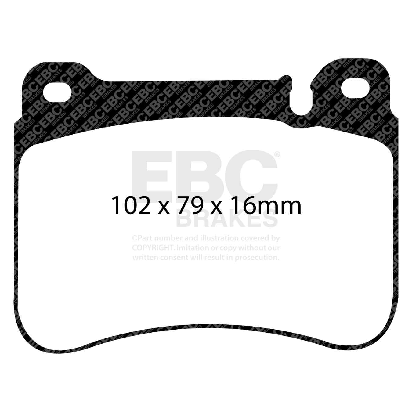 Plaquettes EBC Greenstuff DP21590