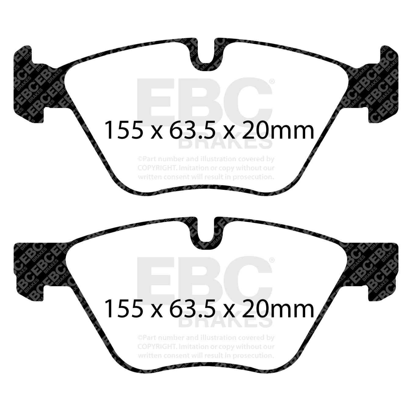 Plaquettes EBC Greenstuff DP21600