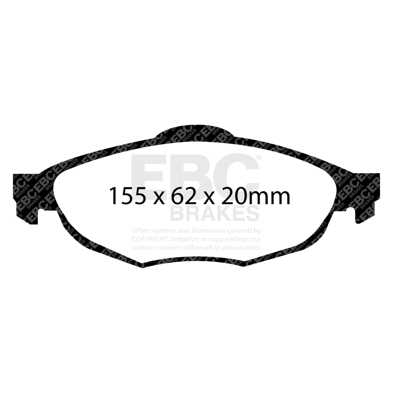 Plaquettes EBC Greenstuff DP21611