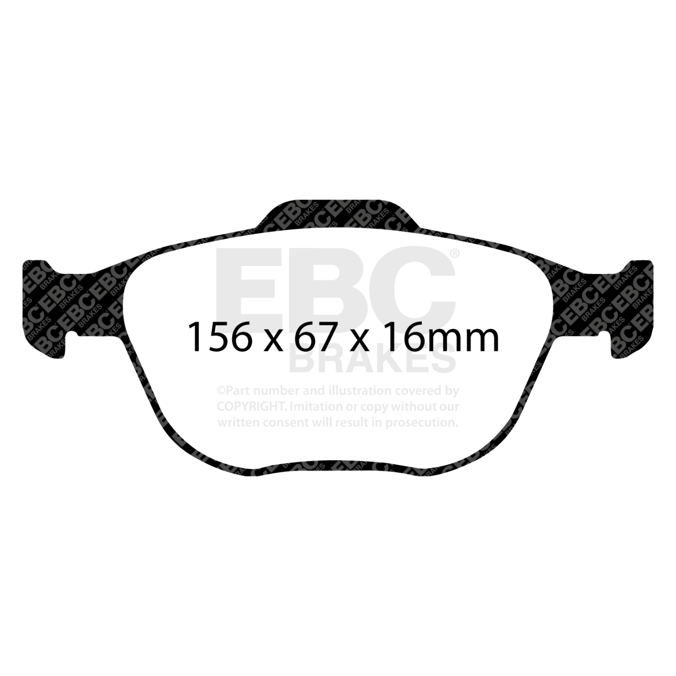 Plaquettes EBC Greenstuff DP21641