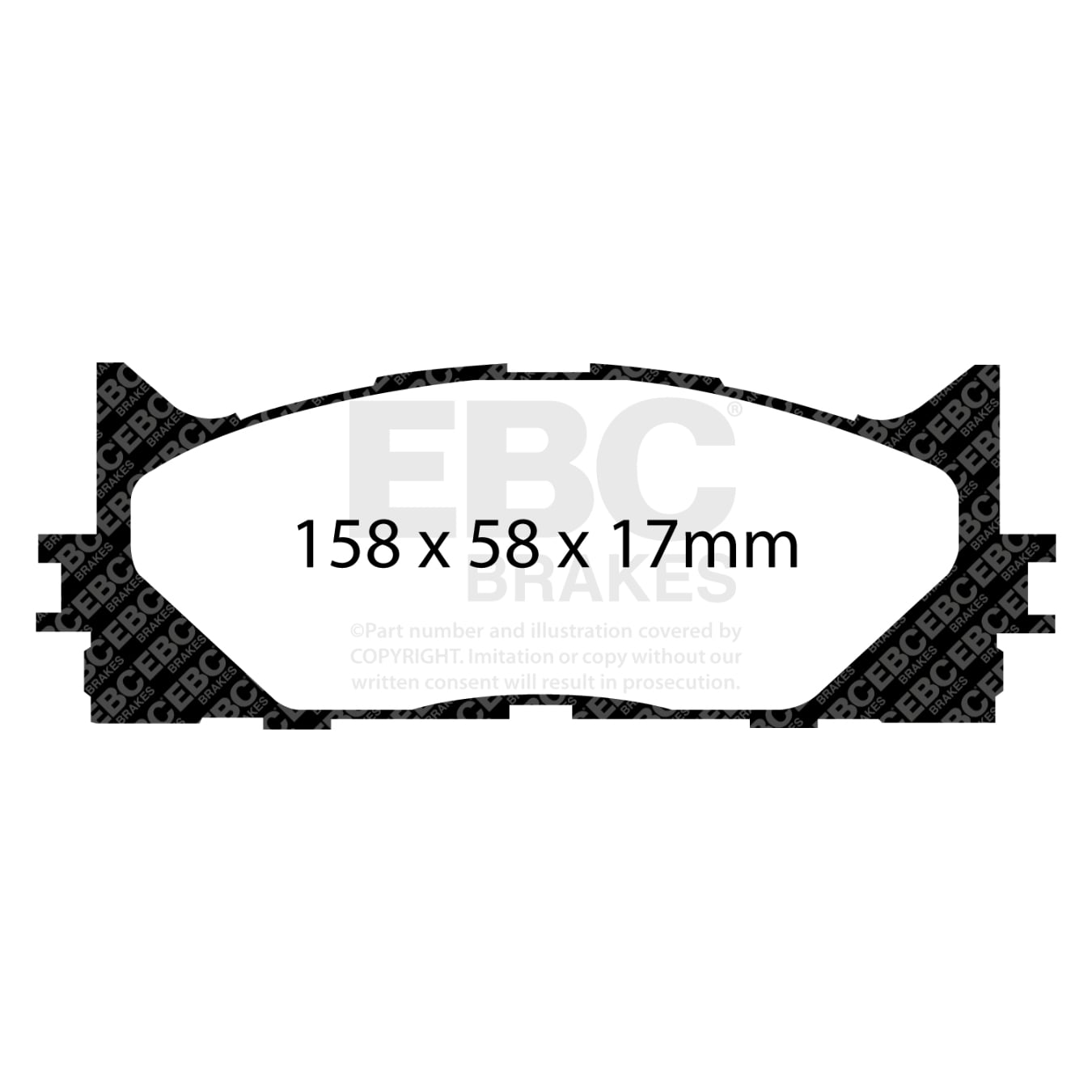 Plaquettes EBC Greenstuff DP21790