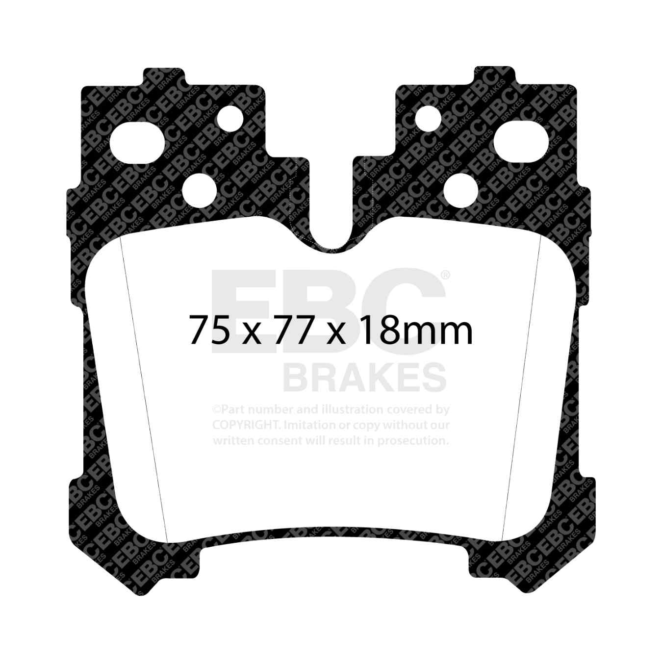 Plaquettes EBC Greenstuff DP21812