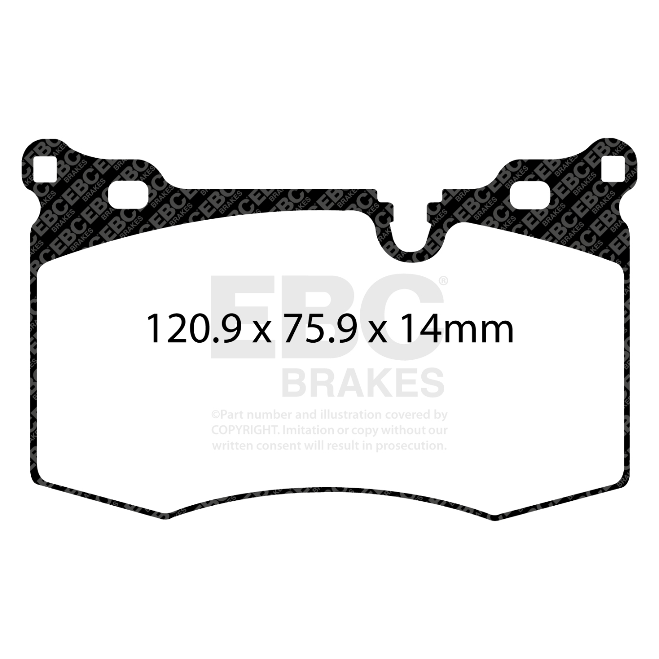 Plaquettes EBC Greenstuff DP21854