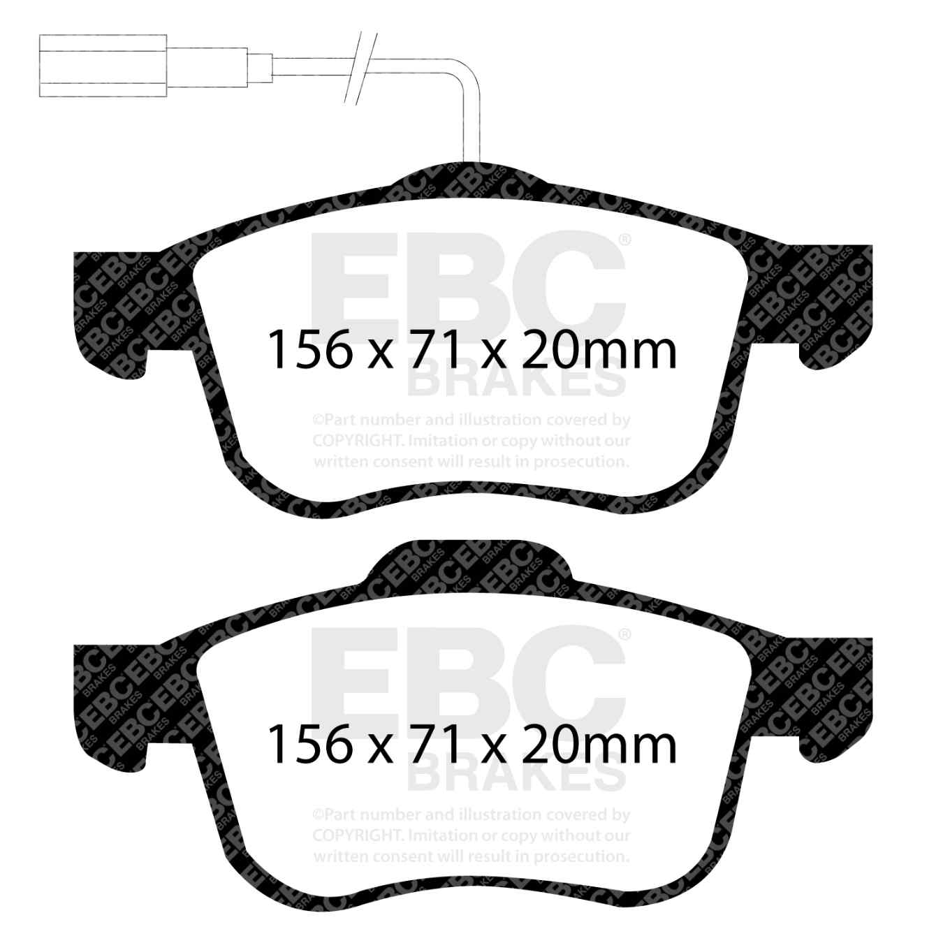 Plaquettes EBC Greenstuff DP21904