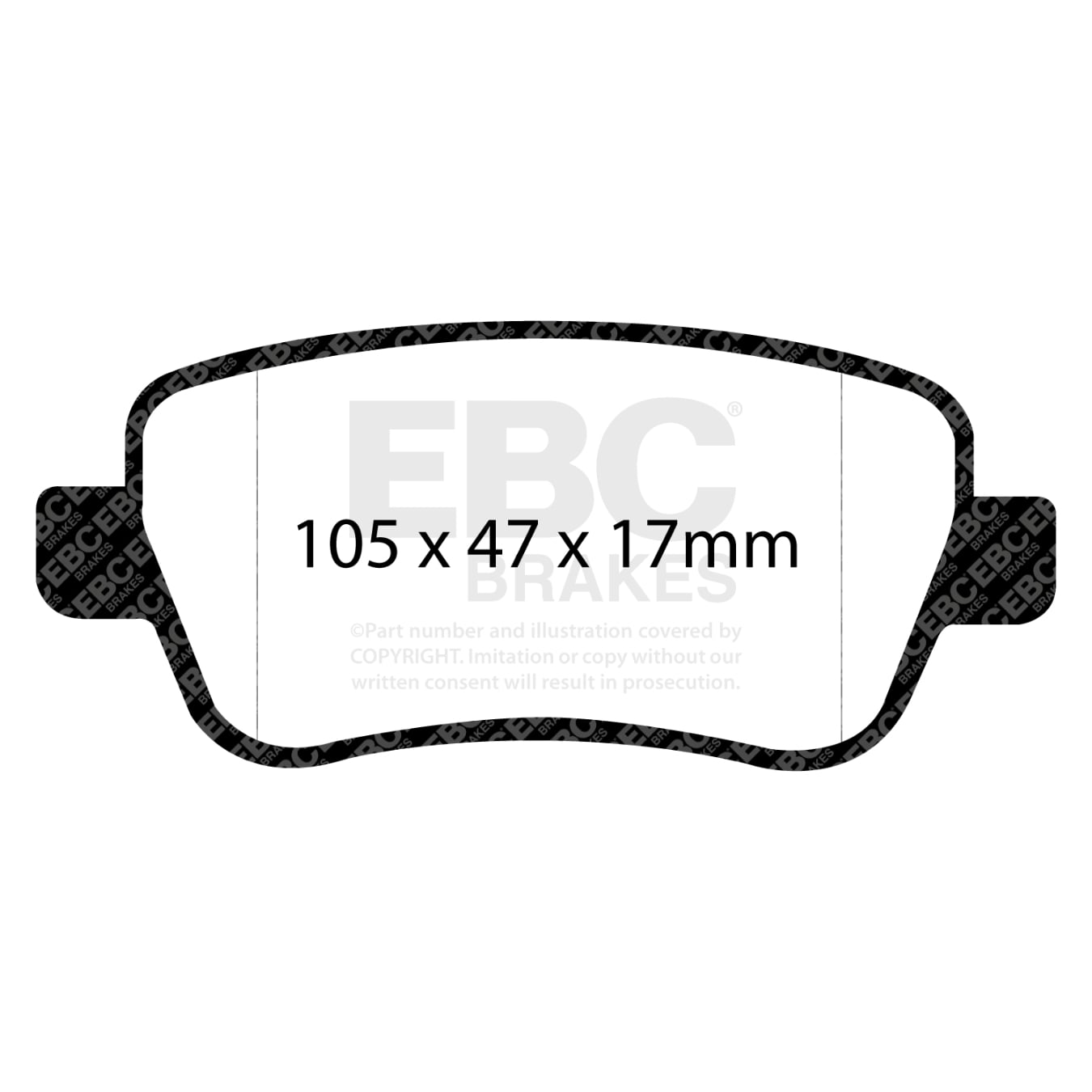 Plaquettes EBC Greenstuff DP21910