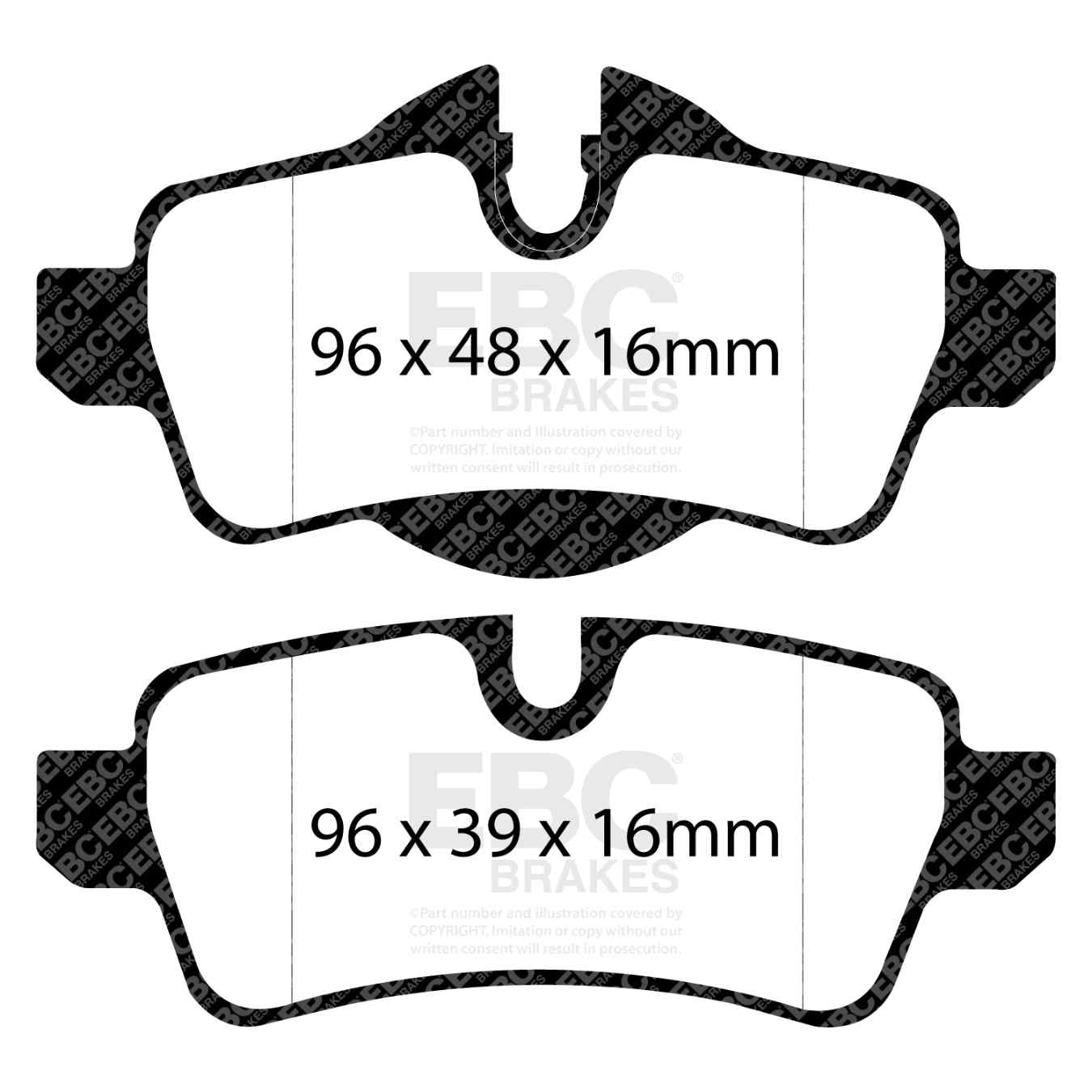 Plaquettes EBC Greenstuff DP21931