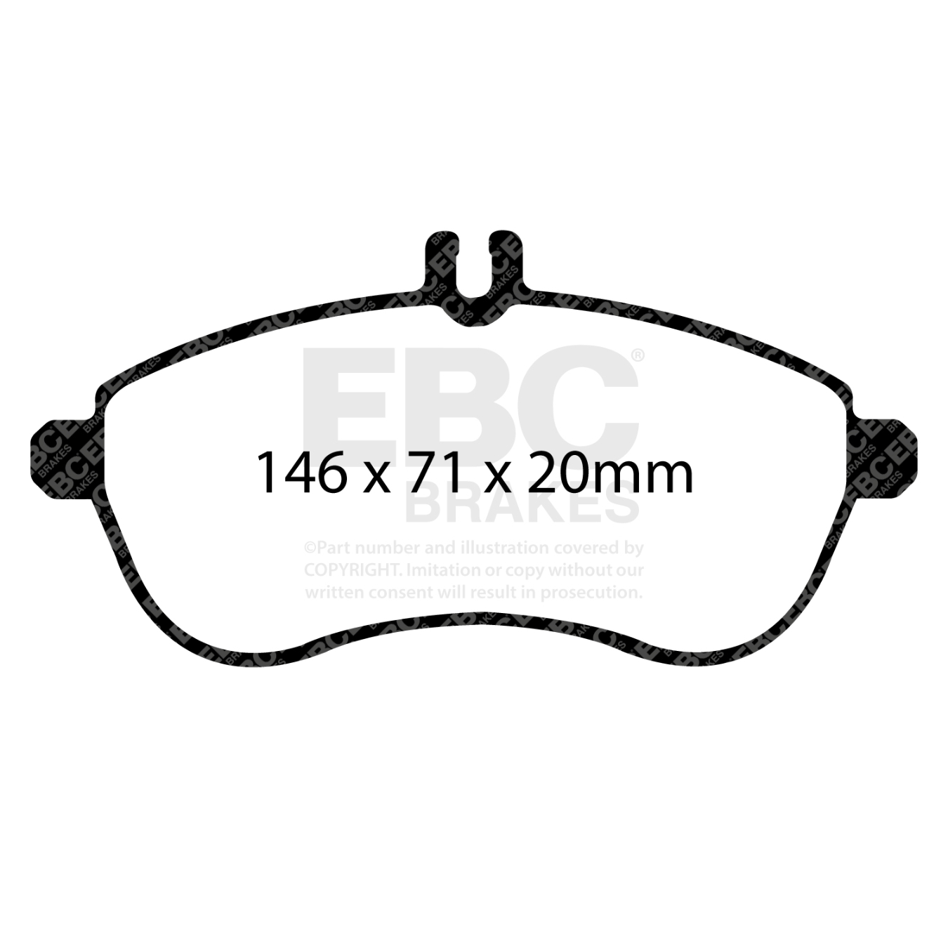 Plaquettes EBC Greenstuff DP21989