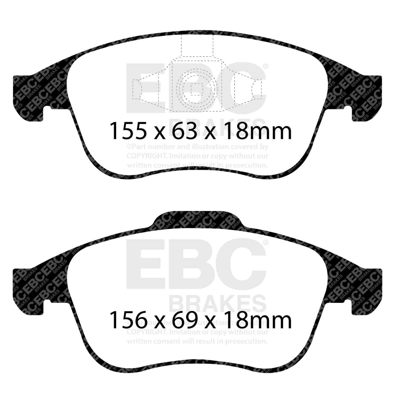 Plaquettes EBC Greenstuff DP21992