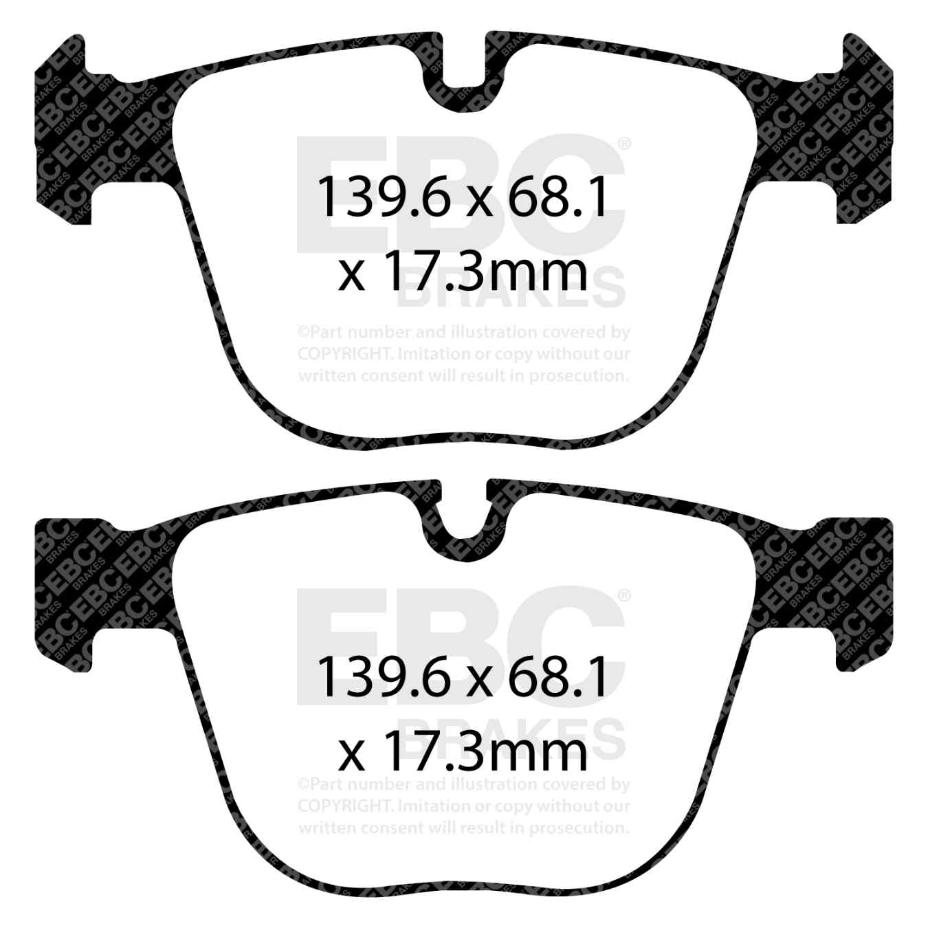 Plaquettes EBC Greenstuff DP22020